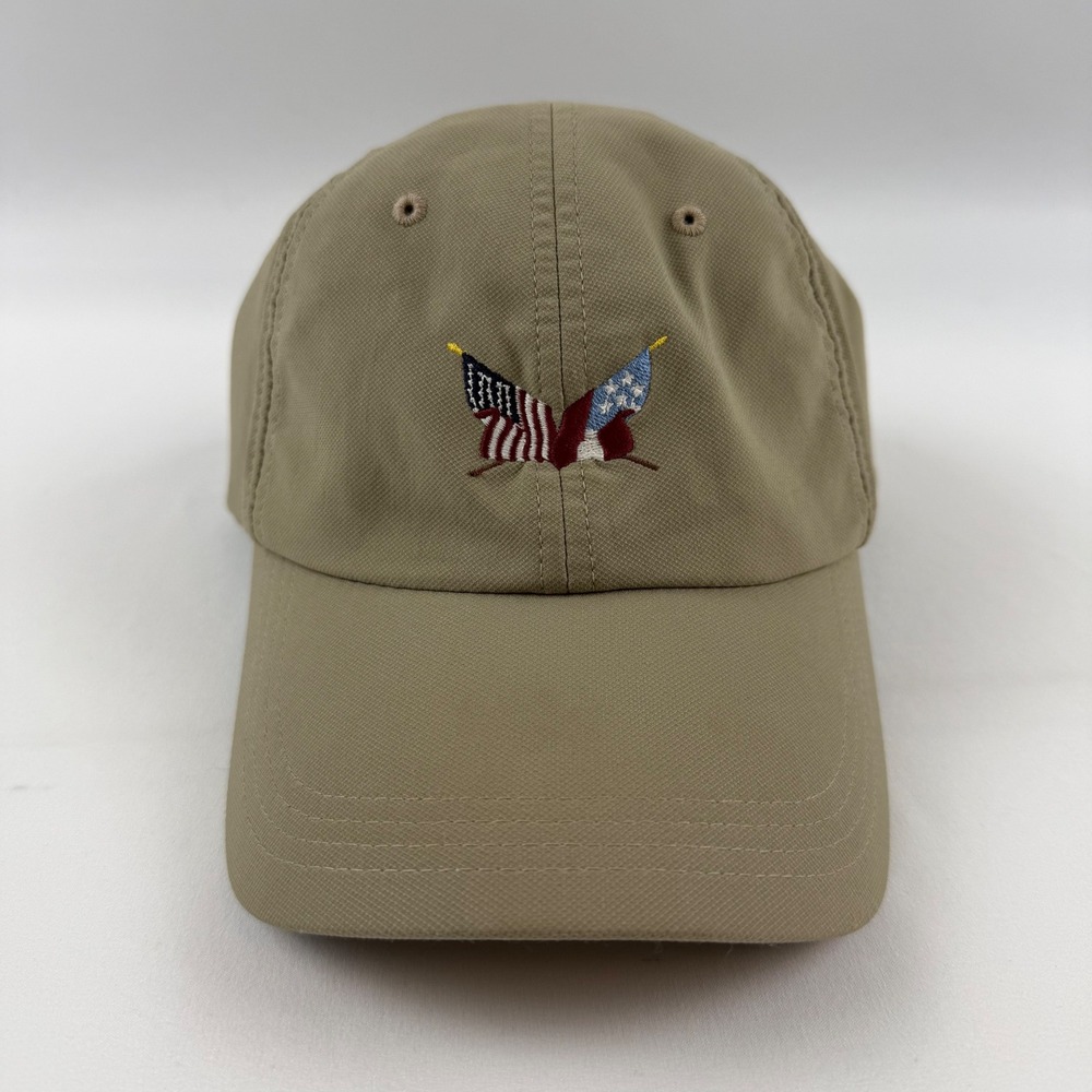 Imperial Secession Golf Club Retired Logo Performance Hat Khaki Tan GP10-0 Mens